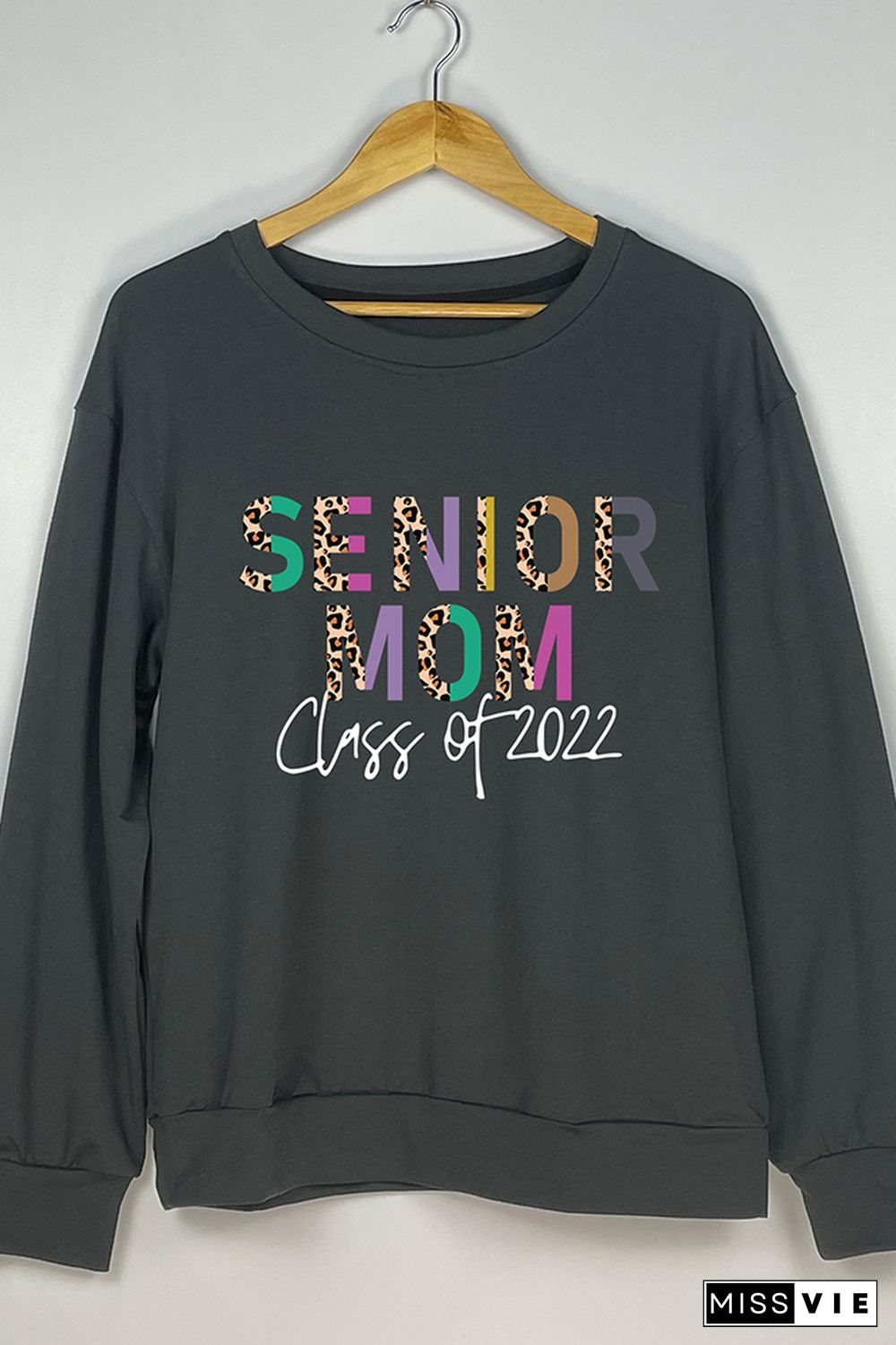 Senior Mom Class of 2022 Pullover Sweatshirt Women Wholesale