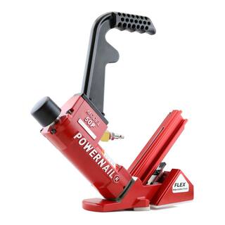 POWERNAIL Pneumatic 18-Gauge Flex Hardwood Flooring Cleat Nailer 50PFLEXW