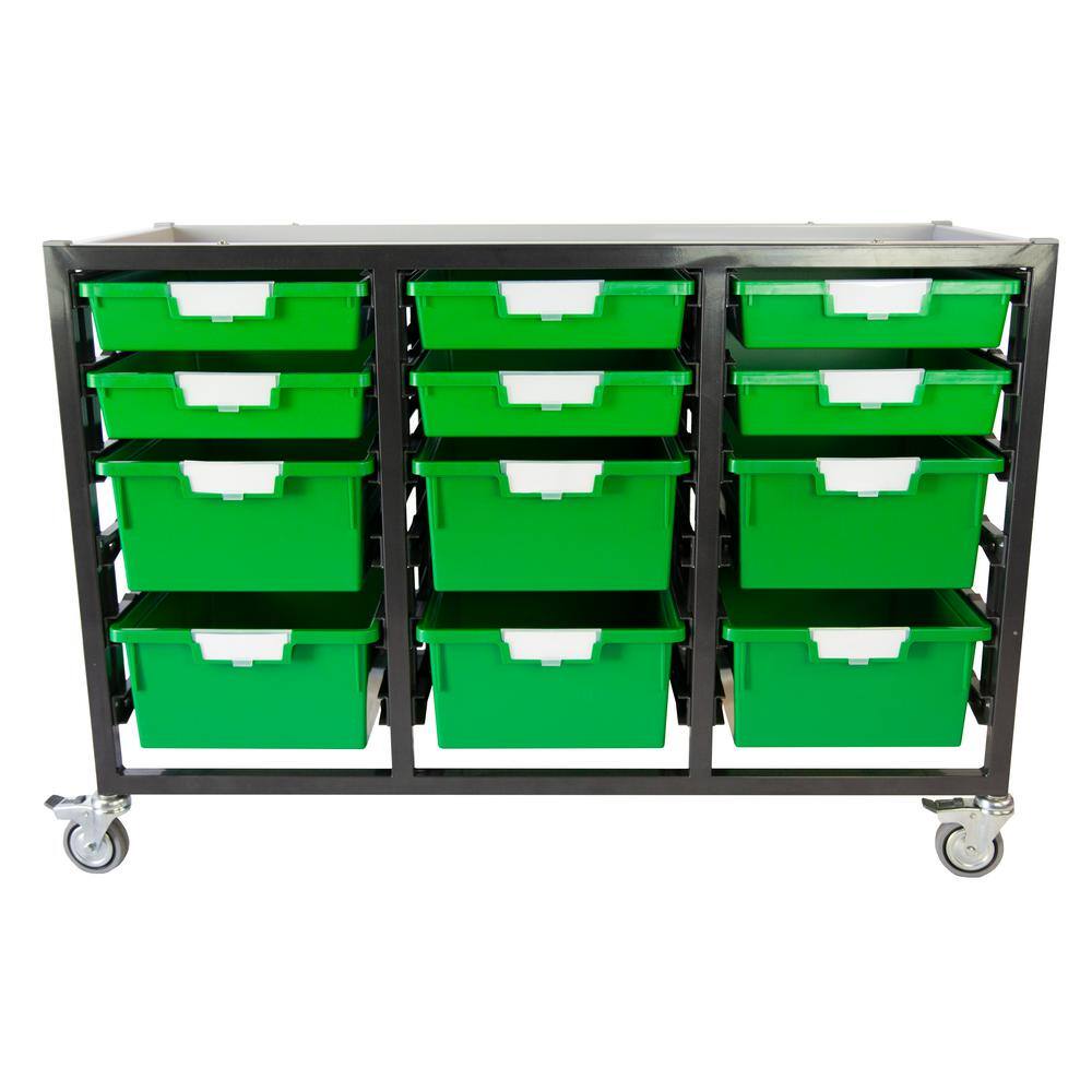 36 Gal. Class Act Cart - Slim Line - 18 Module 2106DG-6S6DPG