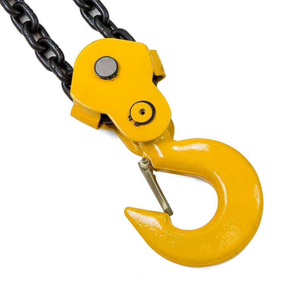 XtremepowerUS 10 ft. 6-Ton Steel Block Chain Lever Hoist Puller Lifter 58107-H2