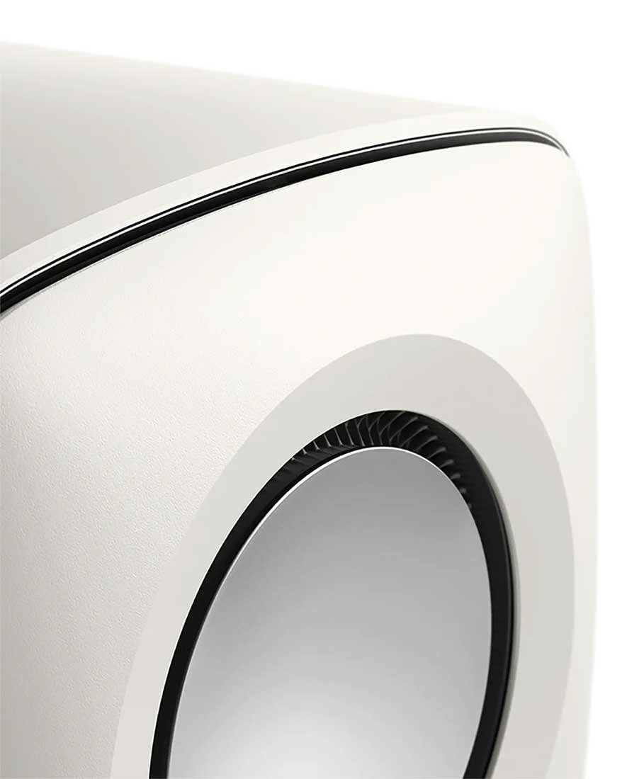 KEF KC62 Mineral White Subwoofer