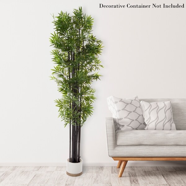 Pure Garden Artificial Potted Bamboo Silk Tree