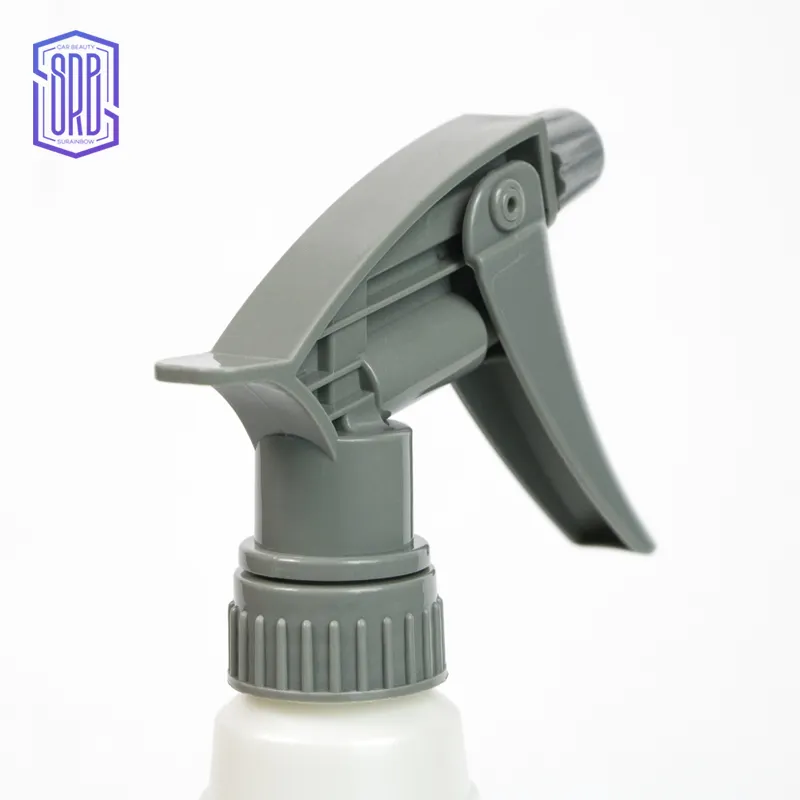 Wholesale good quality chemical resistant auto detailing car wash trigger sprayer for 32 oz spray bottle