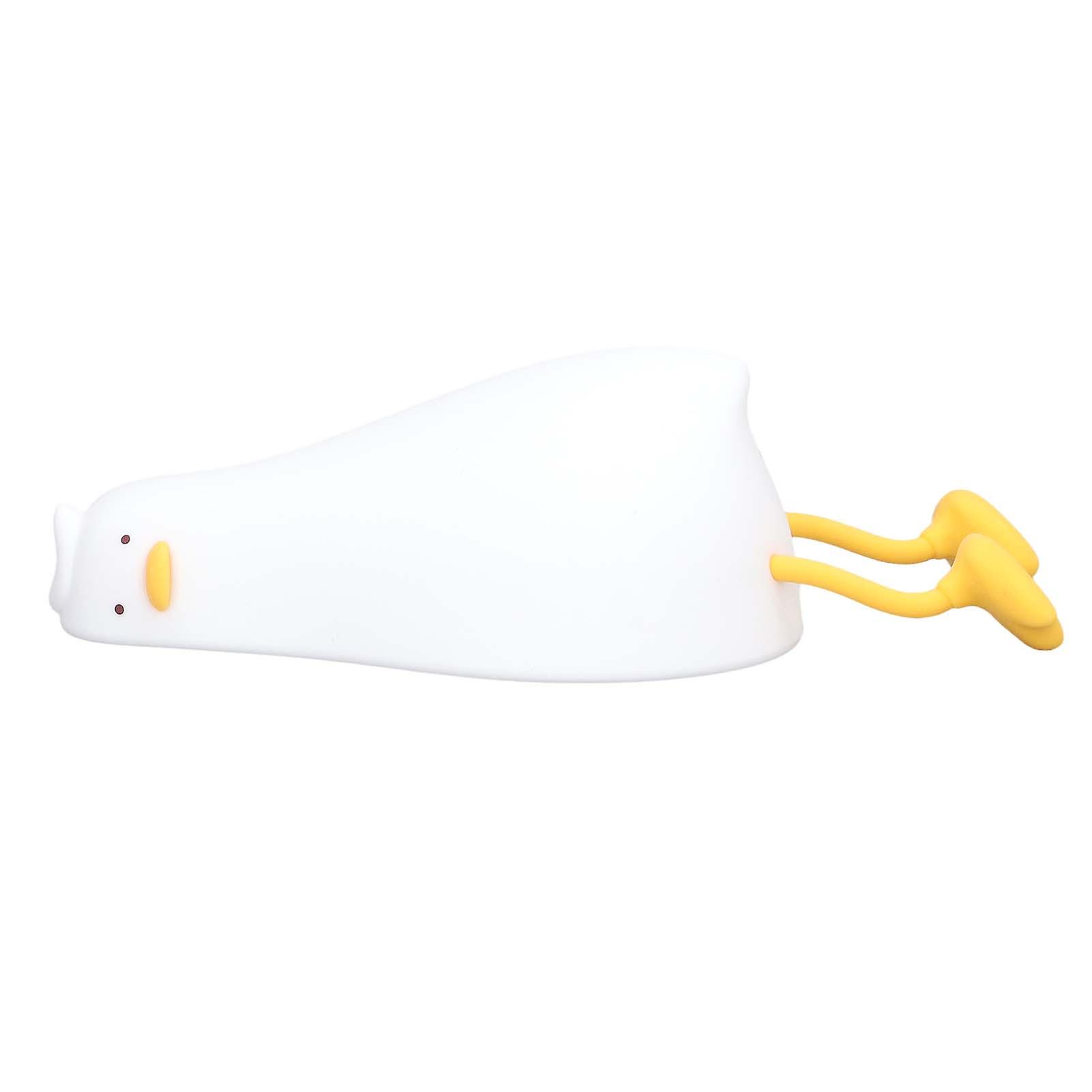 Duck Night Light for Kids 5V USB Charging 3 Levels Brightness LED Light Tap Night Light with Touch Sense for Bedroom