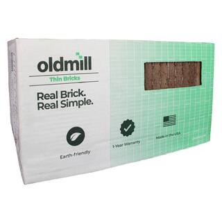 Old Mill Brick 7.625 in. x 2.25 in. x .625 in. Cascade Thin Brick Singles (Box of 42-Bricks) TB-270060CS