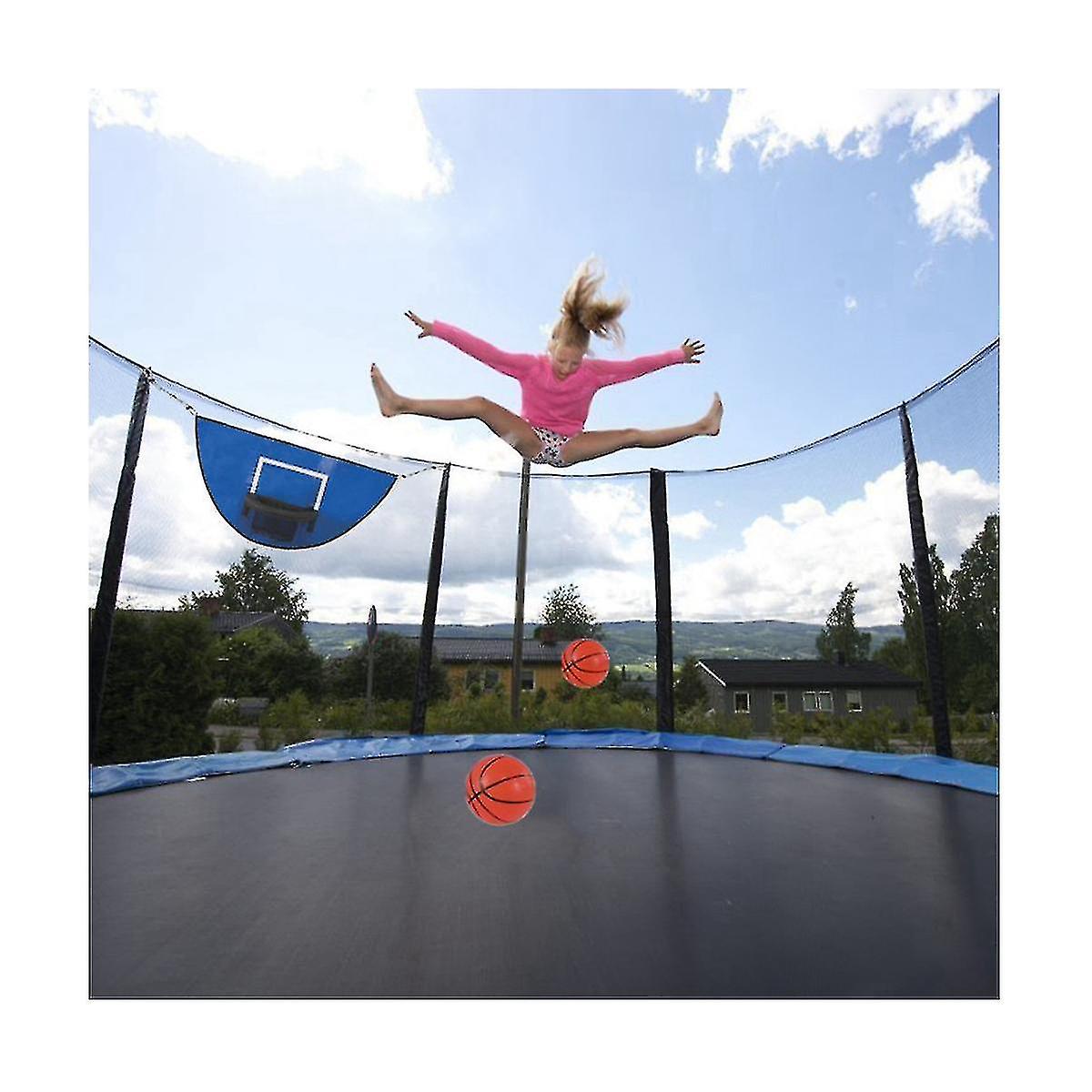 Trampoline Basketball Hoop With Mini Basketball Easy To Install Basketball Hoop Trampoline For Brea