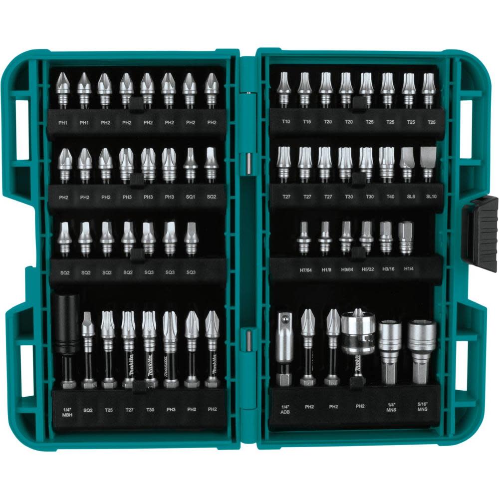 Makita Impact XPS 60 Pc. Impact Bit Set E-01644 from Makita