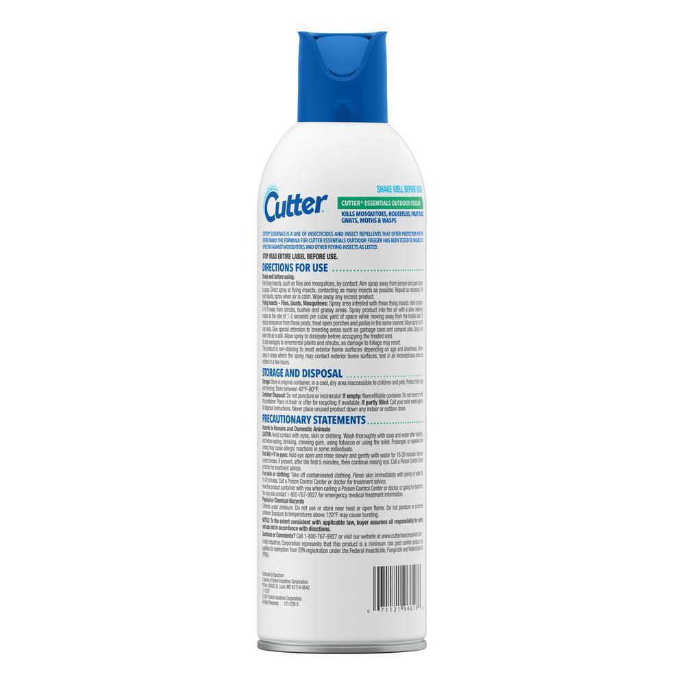 Cutter Natural 14 oz. Aerosol Outdoor Fogger Spray HG-95916-2