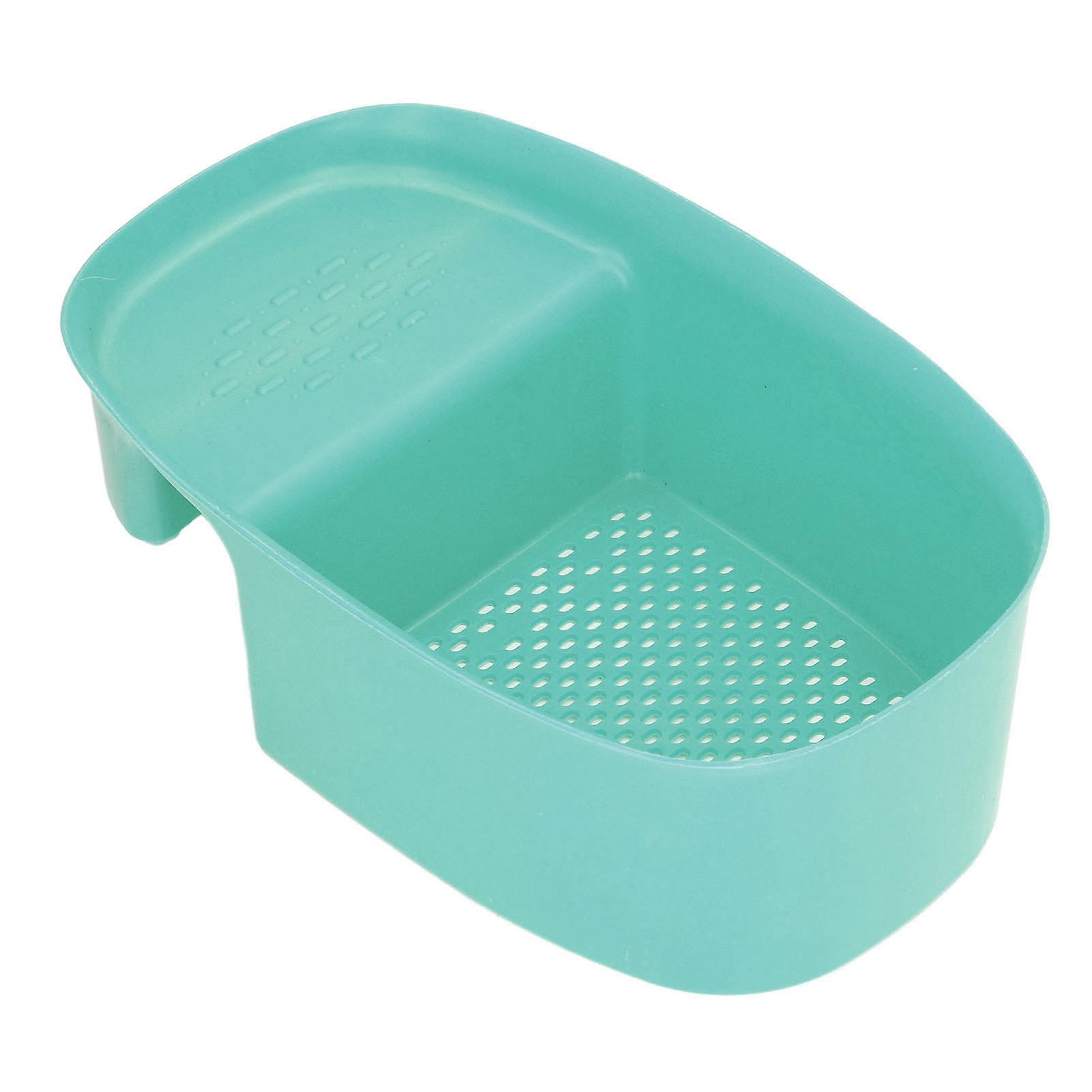 Sink Drain Basket Household Saddle Shaped Mesh Strainer For Kitchen Waste Vegetable Fruitsgreen