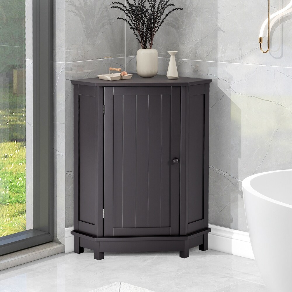 Bathroom Triangle Corner Storage Cabinet