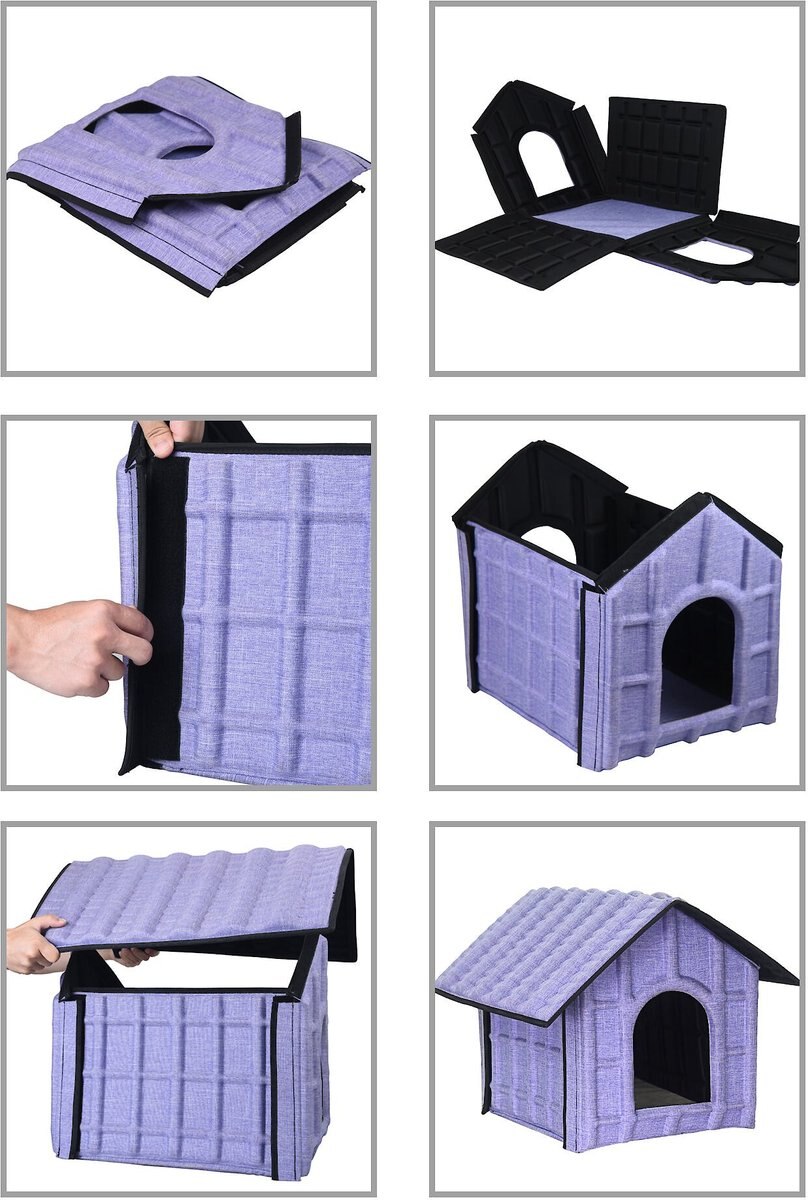 Pet Life Collapsi-Pad Folding Lightweight Travel Dog House