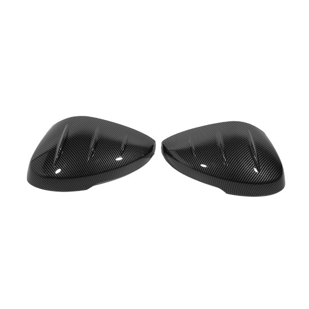 Unique Bargains Door Rear View Mirror Cover Cap For Honda Civic 11th