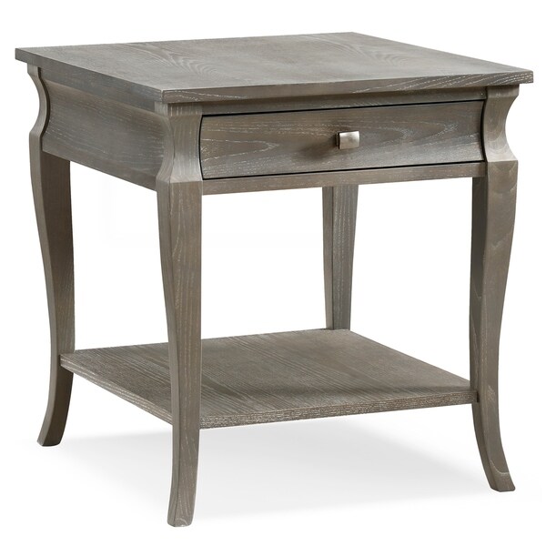 Copper Grove Esperance 1-drawer Grey Wood End Table