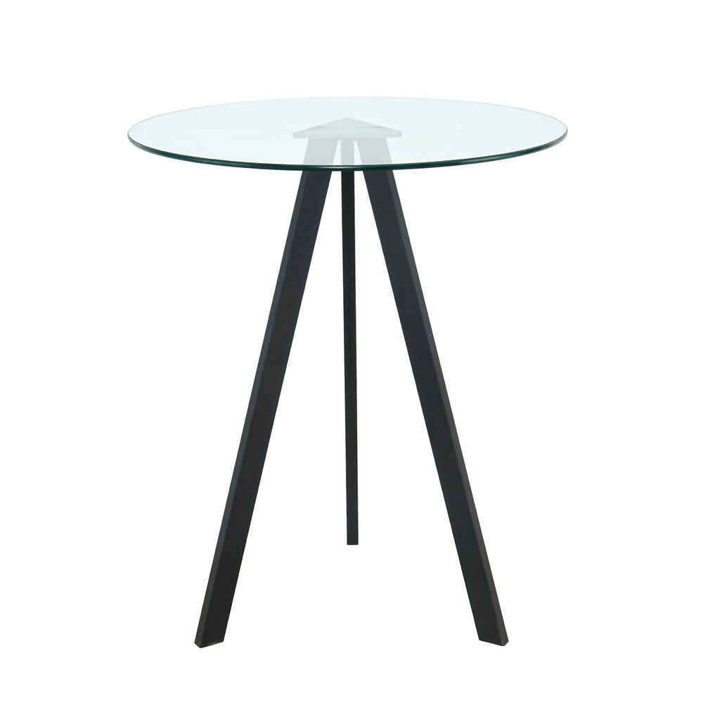 Glass Dining Table ROUND Tempered Glass BAR Table top