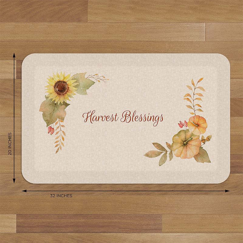 GelPro Designer Comfort Mat Harvest Blessings 20 x 32