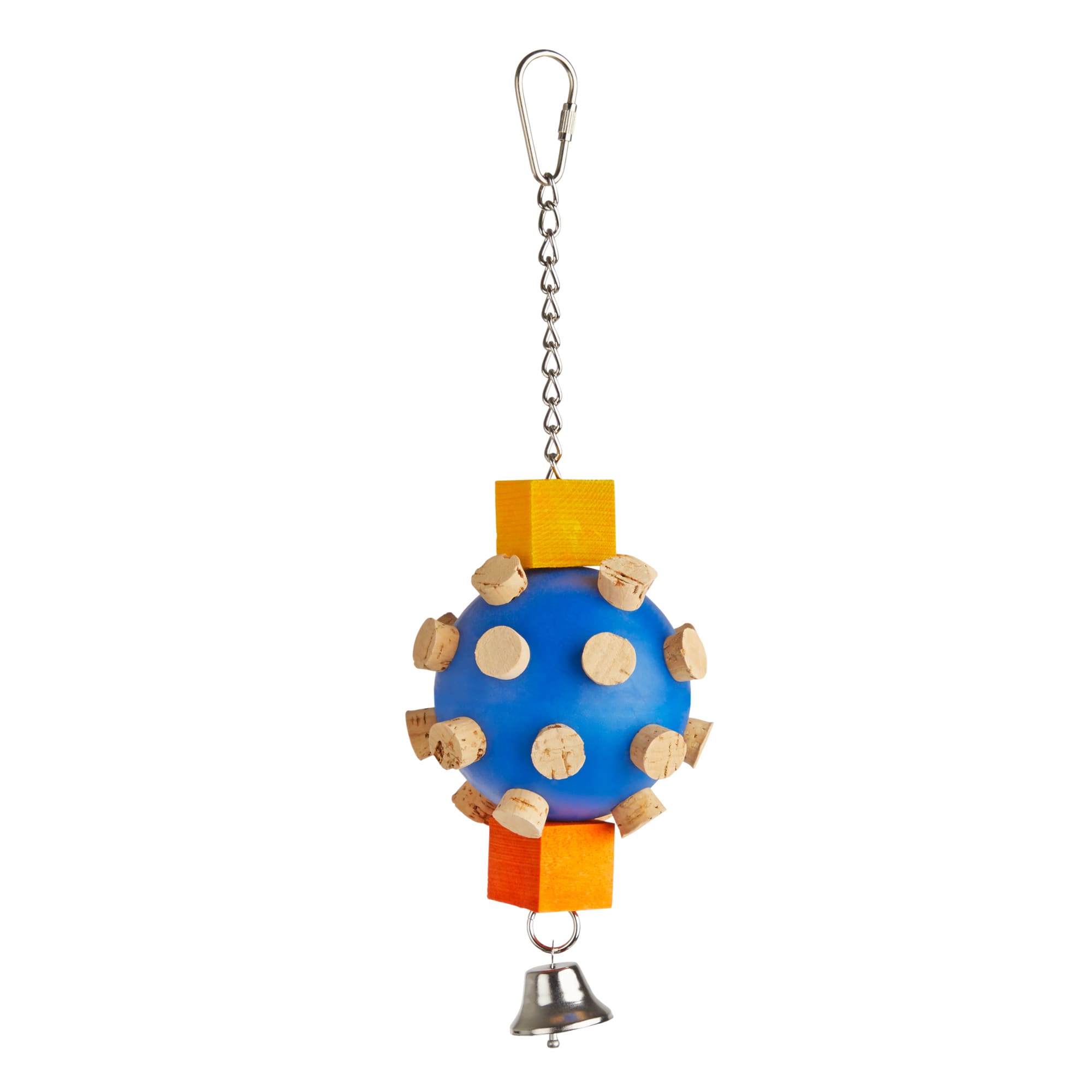 You  Me Deep-Sea Mine Noisemaking Bird Toy， Medium