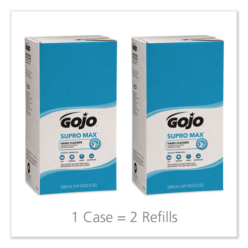 Gojo SUPRO MAX Hand Cleaner Refill | 5000 mL， Floral Scent， Beige， 2