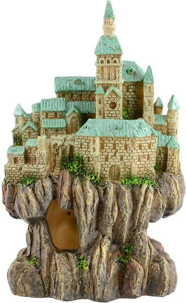 Underwater Treasures Enchanted Castle Fish Ornament