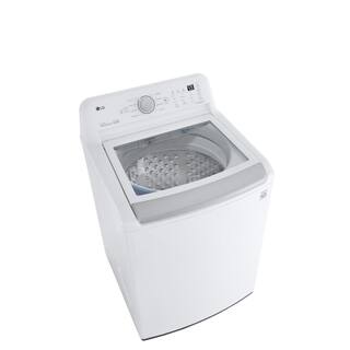 LG 5 cu.ft. Top Load Washer in White with Impeller NeveRust Drum andd TurboDrum Technology WT7150CW