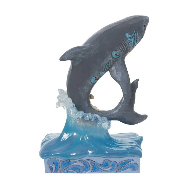 Jim Shore Great White Shark One Figurine 5 75 Inches Animal Planet 6010942 Polyresin Multicolored