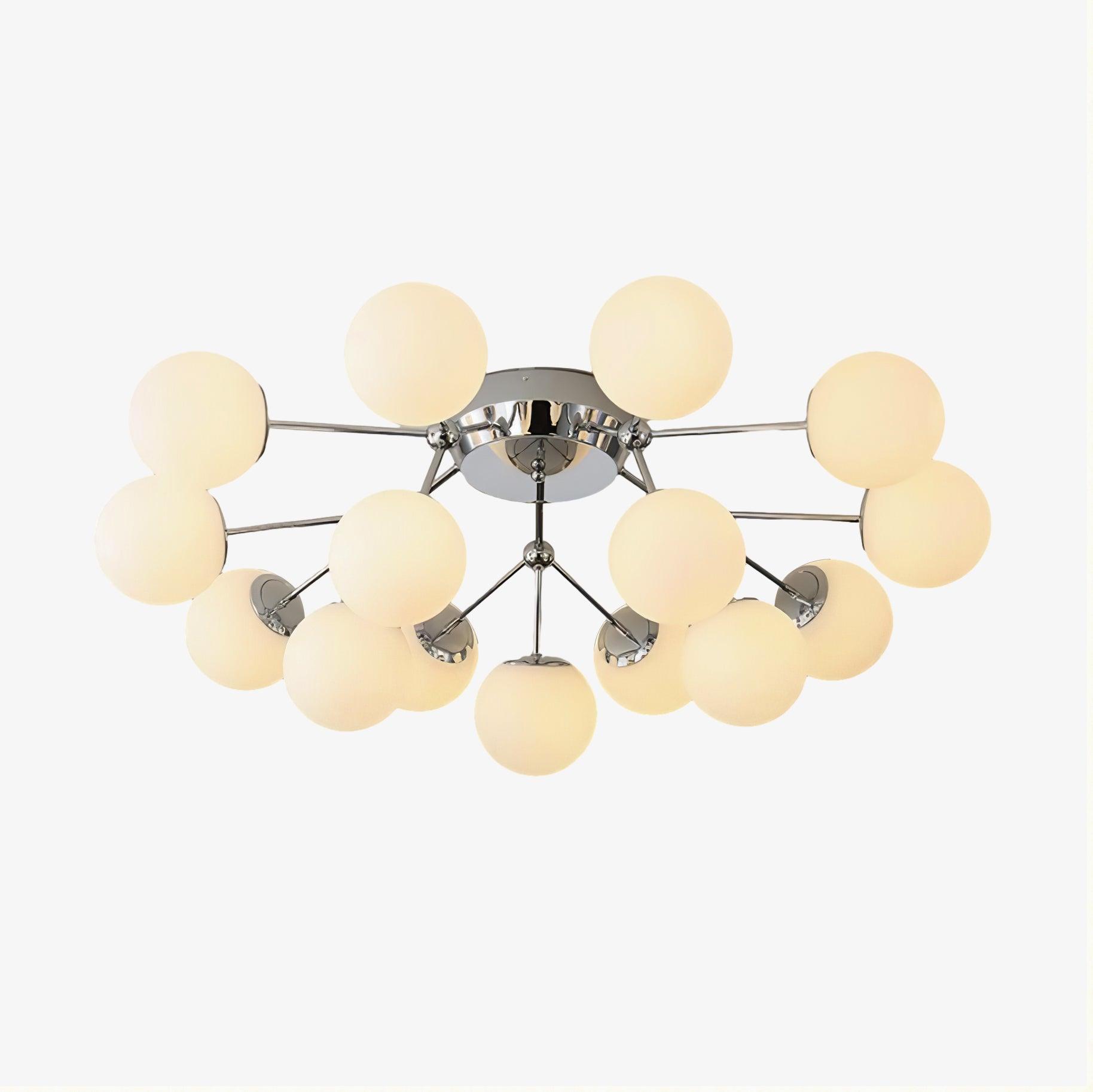 Glass Balls Cluster Ceiling Lamp