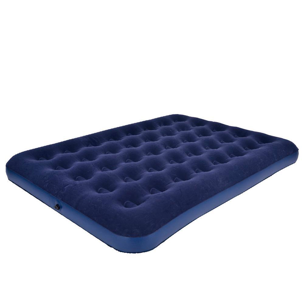 Pool Central Navy Blue IndoorOutdoor Inflatable Air Mattress - Full Size 32147056