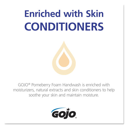 Gojo Professional Refreshing Foam Soap | Refreshing Scent， 2，300 mL Refill | GOJ851604CT