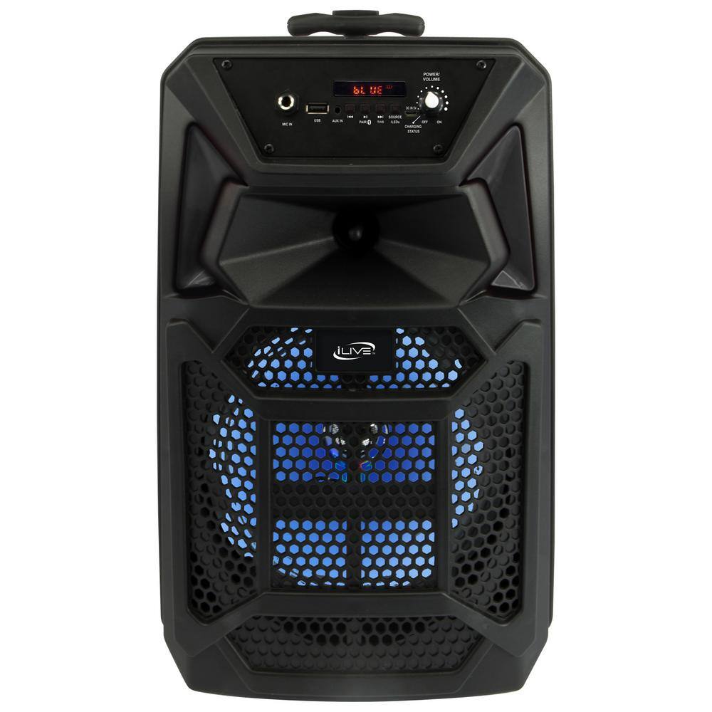 iLive Wireless Jobsite Tailgate Speaker with Bluetooth and Remote ISB312B