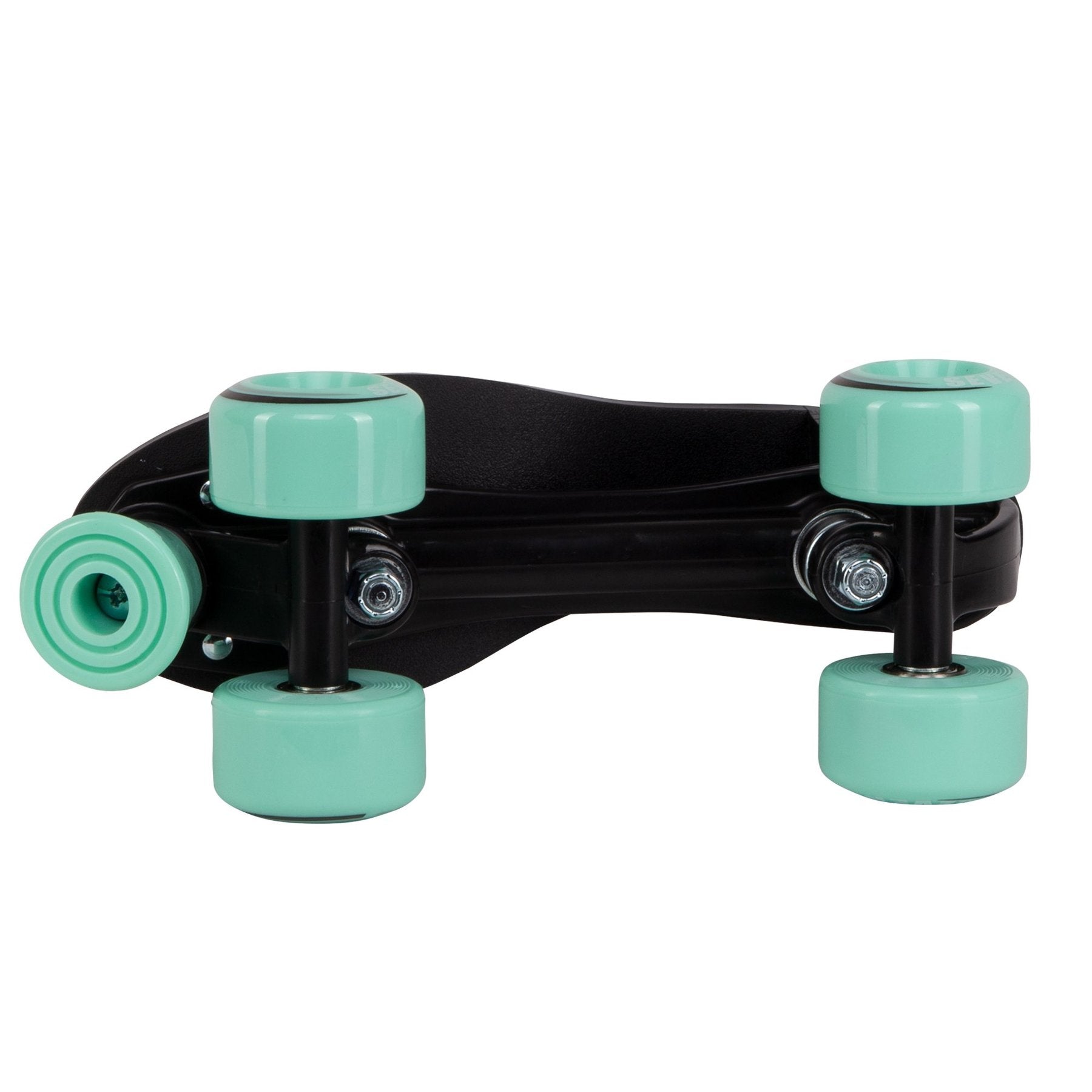 C7 Skates Quad Roller Skates， Great for Outdoor Use， Many Color Varieties (Mint， Women's 8 and Men's 7)