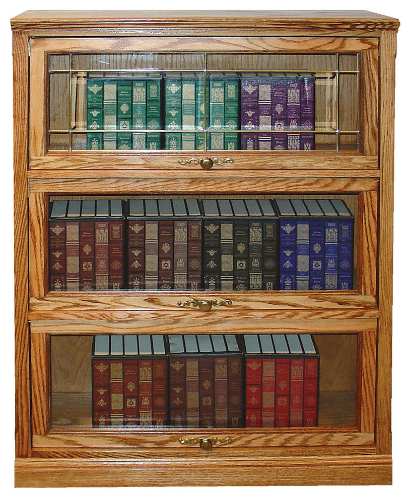 Traditional Lawyers Bookcase   Traditional   Bookcases   by Oak Arizona  Houzz