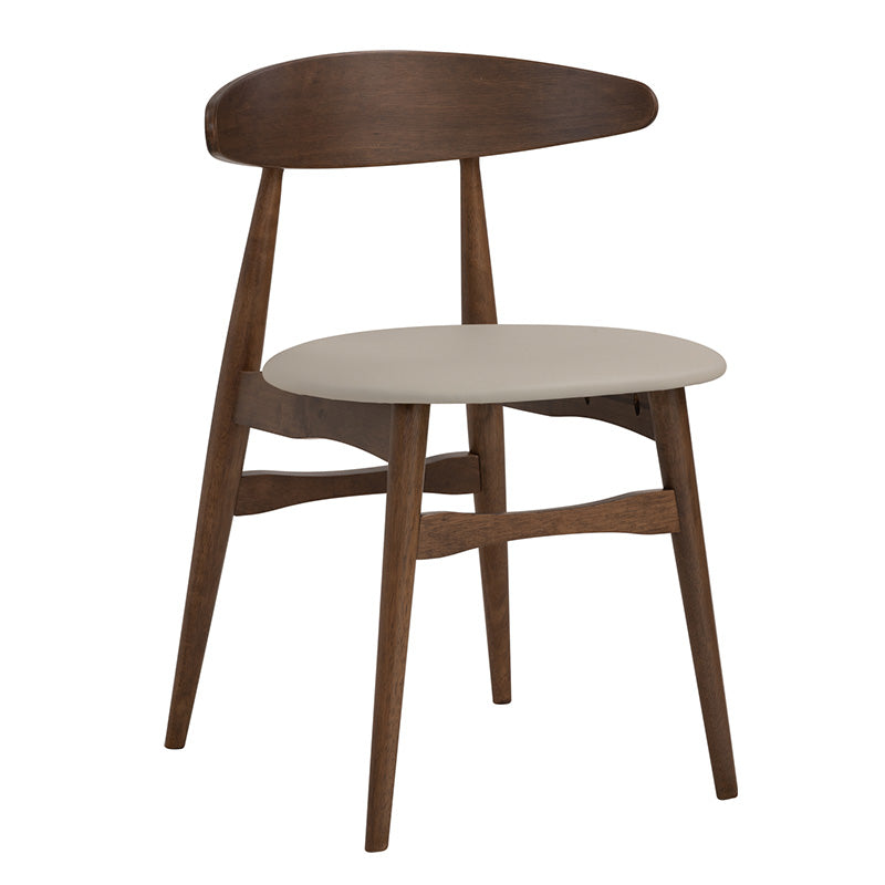 TELYN Dining Chair - Cocoa + Cream