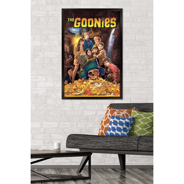 Trends International The Goonies One Sheet Framed Wall Poster Prints