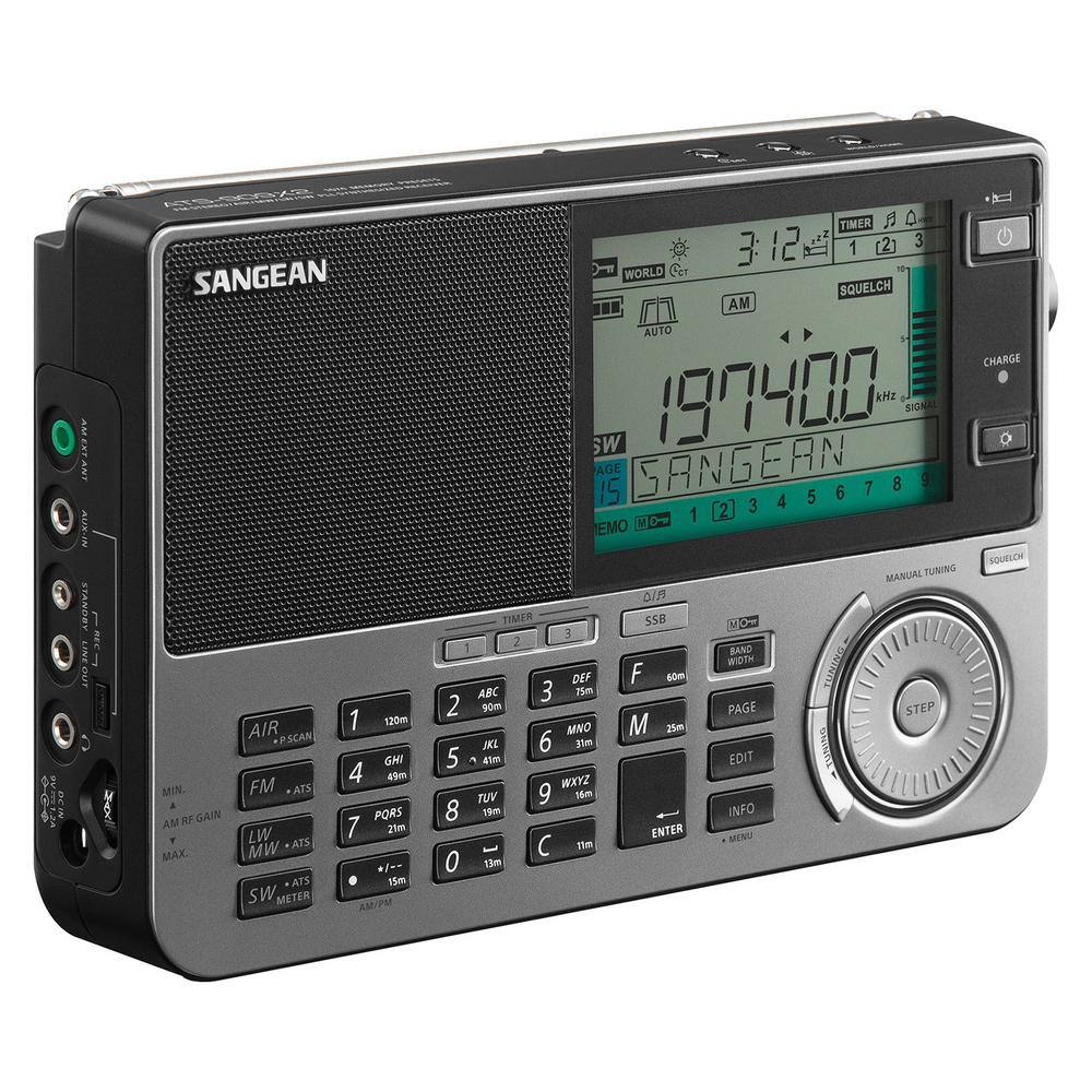 Sangean The Ultimate FMSWMWLWAir Multi-Band Radio ATS-909X2