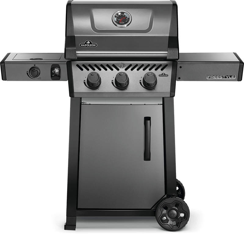 Napoleon Bbq F365DSBPGTECP Freestyle 365 Sb With Range Side Burner , Graphite Grey , Propane