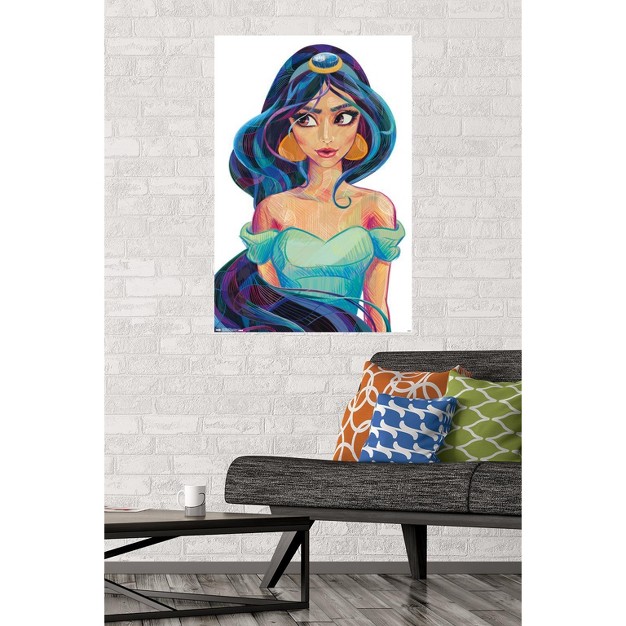 Trends International Disney Princess Jasmine Stylized Unframed Wall Poster Prints