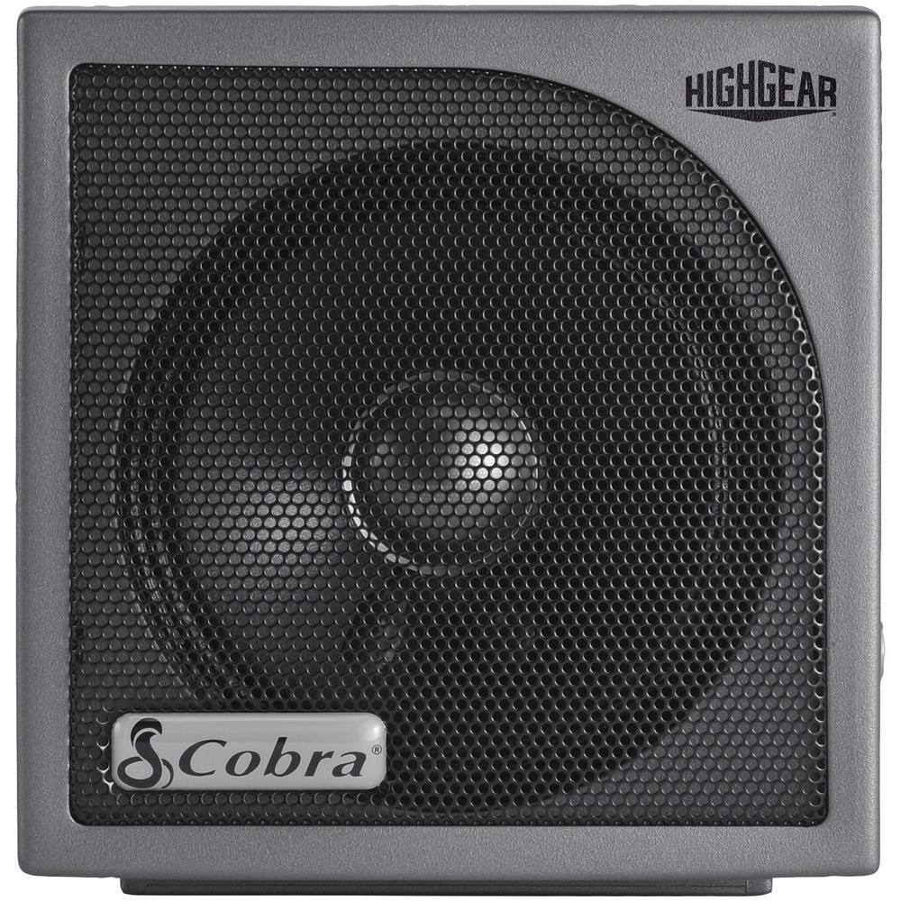 Cobra HighGear Noise-Canceling External Speaker in Silver HG S300