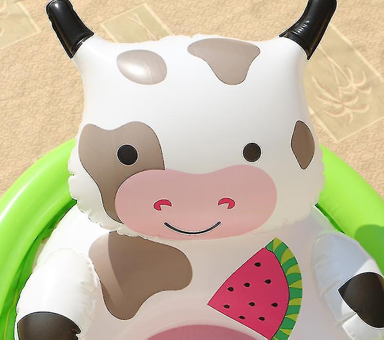 Inflatable Swimming Ring Cow Seat Child Water Swimming Seat For Children