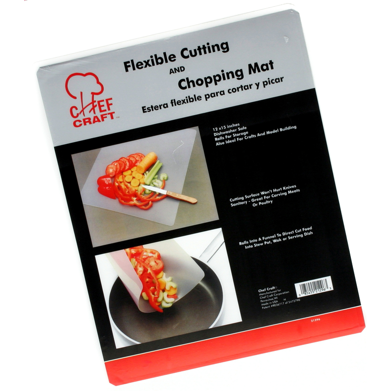 Chef Craft 15 in. L X 12 in. W X 0.02 in. Plastic Flexible Cutting Board