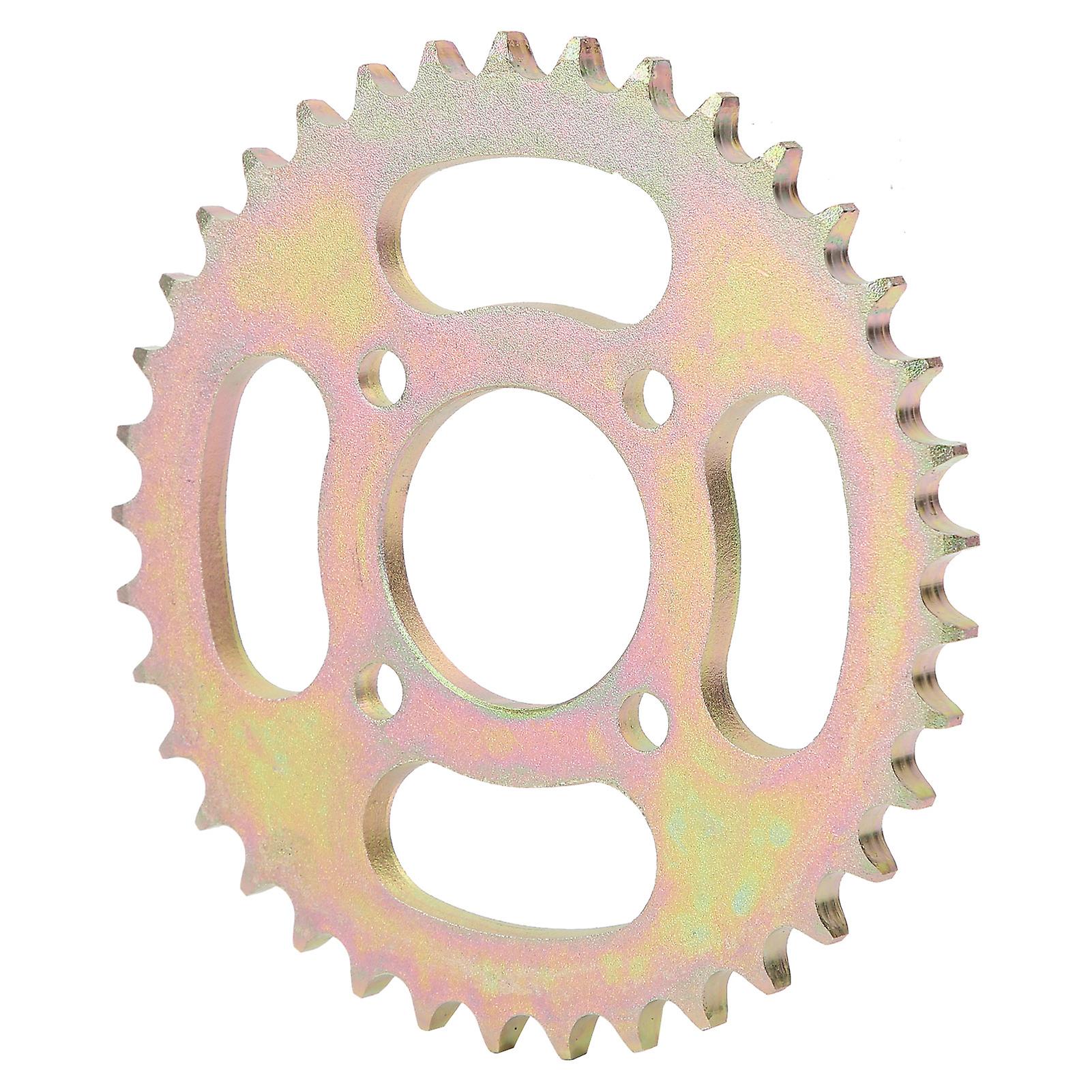 428 Model 37 Teeth Chain Wheel Steel Crankset Replacement 4 Hole For Electric Tricycle Kart