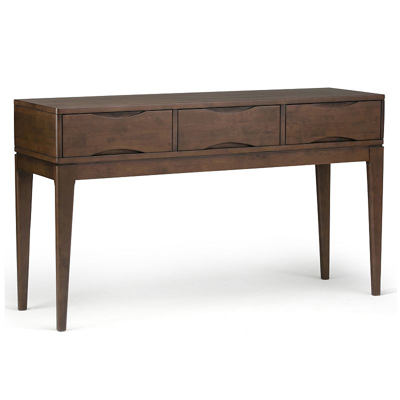 Simpli Home Harper 3-Drawer Console Table