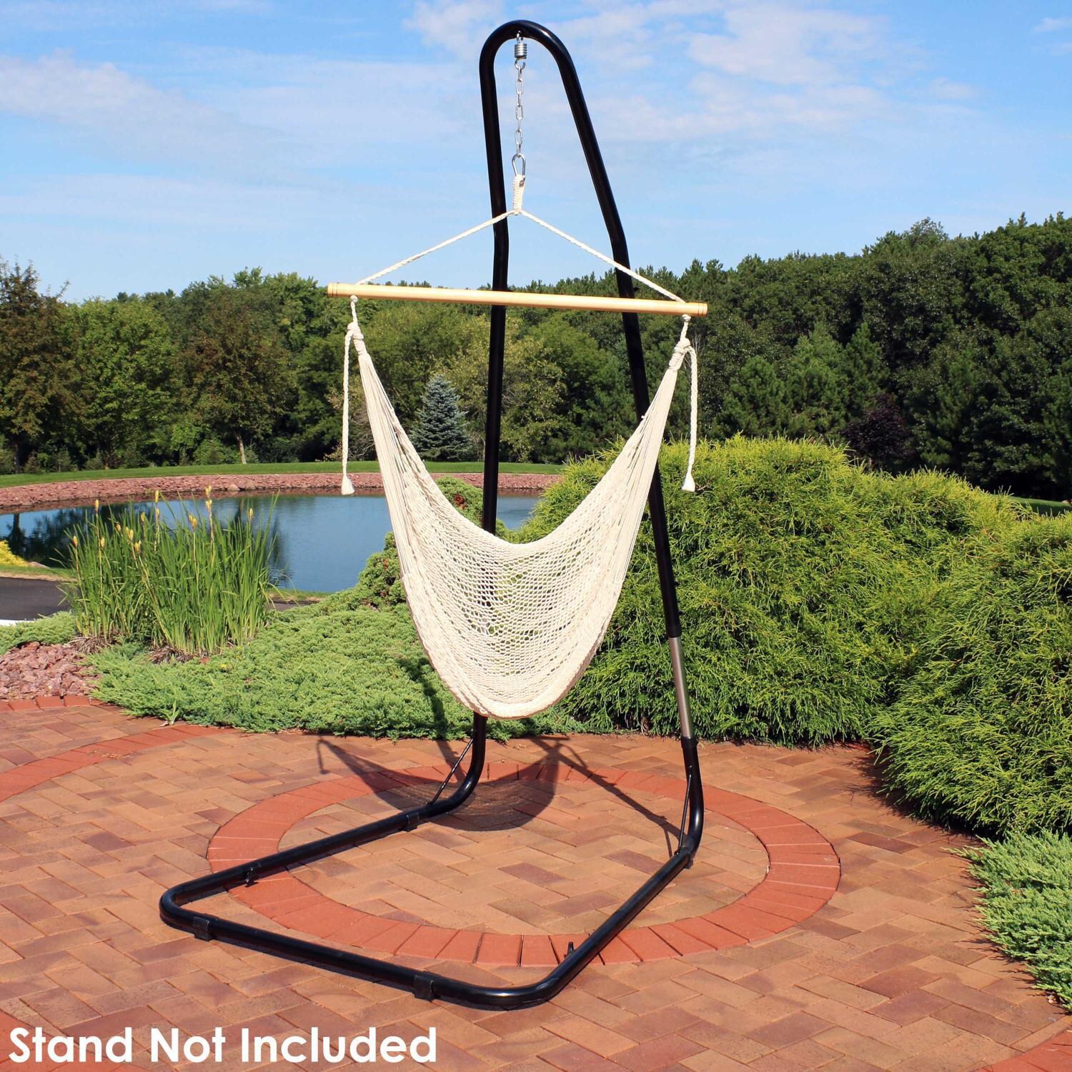 Ultimate Patio Hanging Mayan Rope Hammock Chair