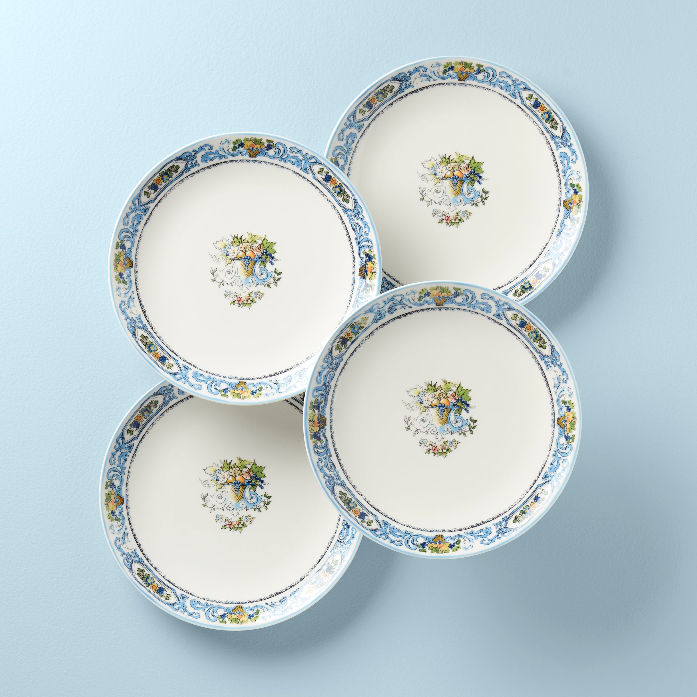 Autumn Studio Dinner Plates, Set of 4