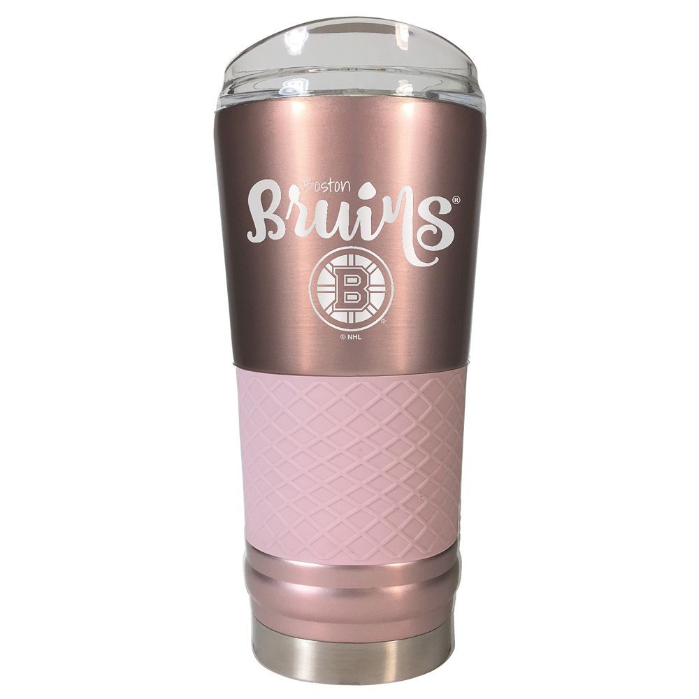 Boston Bruins Rose Gold Finish Draft Tumbler