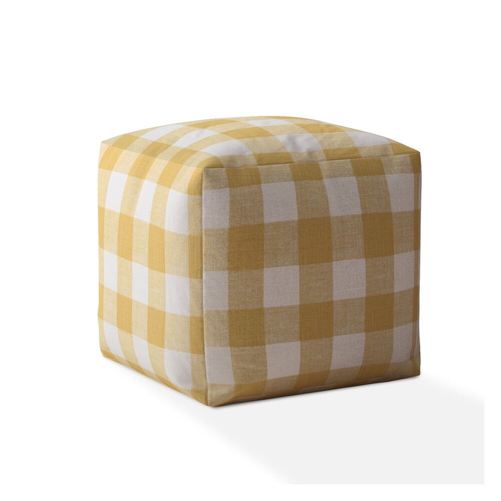 Joita Indoor Andy Square Zipper Pouf Cover Only 17\