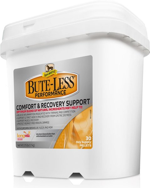 Absorbine Bute-Less Performance Comfort and Recovery Pellets Horse Supplement