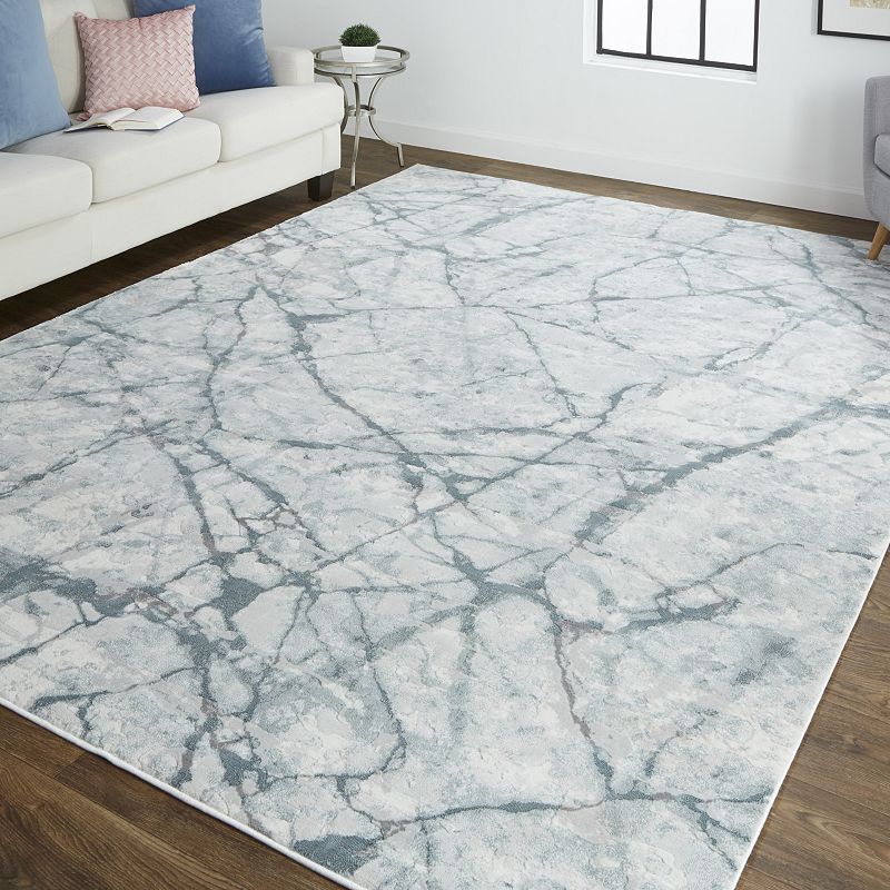 Weave and Wander Halton Contemporary Marbled Rug