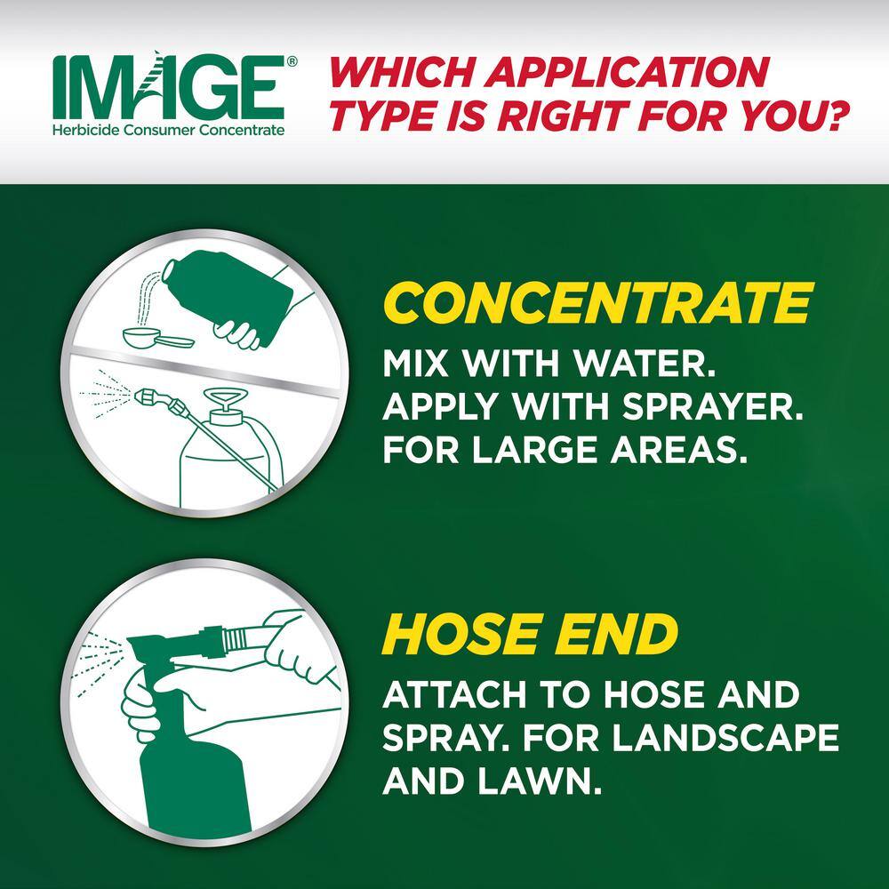 IMAGE 32 oz. Lawn Weed and Crabgrass Killer Concentrate 100526912