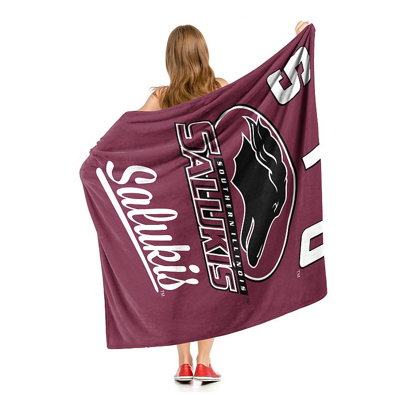 The Northwest Southern Illinois Salukis Alumni Silk-Touch Throw Blanket