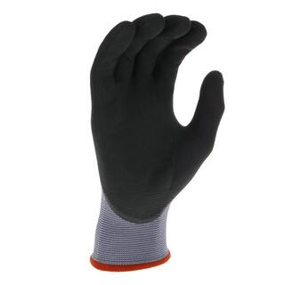 ATG MaxiFlex Ultimate Men's Large Gray Nitrile Coated Work Gloves 34-874TLVPD72