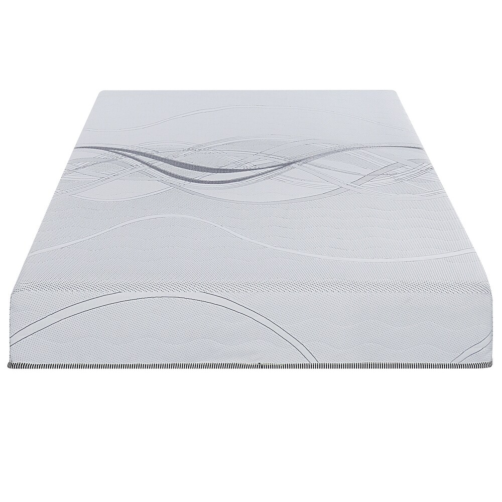 Sleeplanner 10 inch Hybrid Memory Foam Spring Mattress In a Box